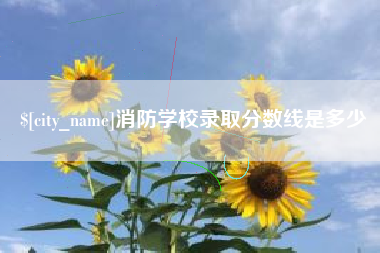乌海消防学校录取分数线是多少