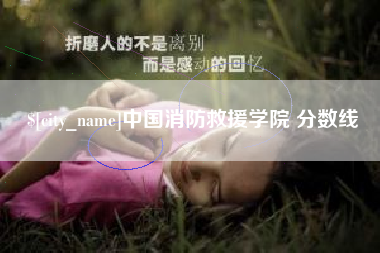 乌海中国消防救援学院 分数线