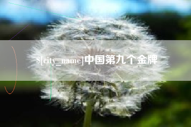 乌海中国第九个金牌