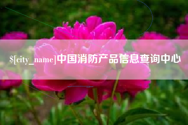 乌海中国消防产品信息查询中心