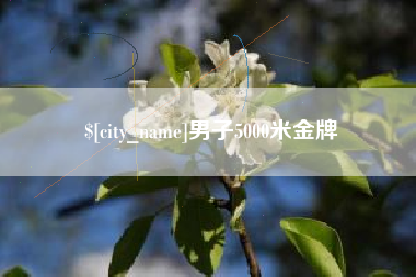 乌海男子5000米金牌