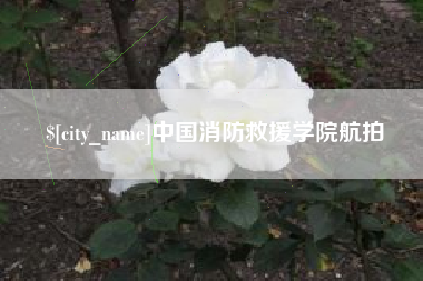 乌海中国消防救援学院航拍