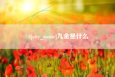 乌海九金是什么
