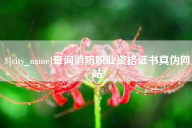 乌海查询消防职业资格证书真伪网站