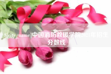 乌海中国消防救援学院2021年招生分数线