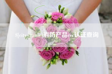 乌海消防产品ccc认证查询